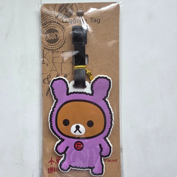 San-X Rilakkuma Luggage Tag [BRAND NEW] - Picture 1 of 3